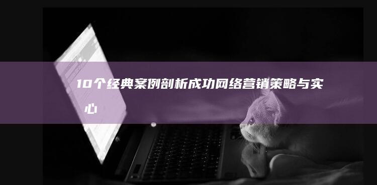 10个经典案例剖析：成功网络营销策略与实战心得